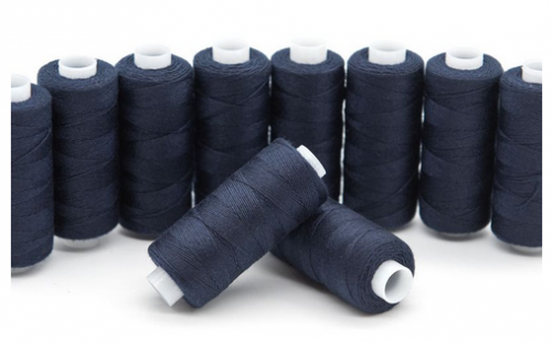 Нитки Astra&Craft 20/3 120м, 10шт (325 индиго)