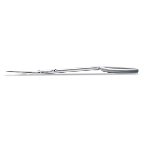 Nippon Nippers Ножницы маникюрные для кутикулы с изогнутыми ручками / S-02W, 107 мм
