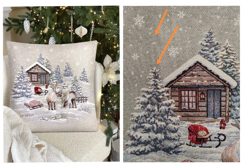 Outlet Северные олени Наволочка 45х45 см 2518530