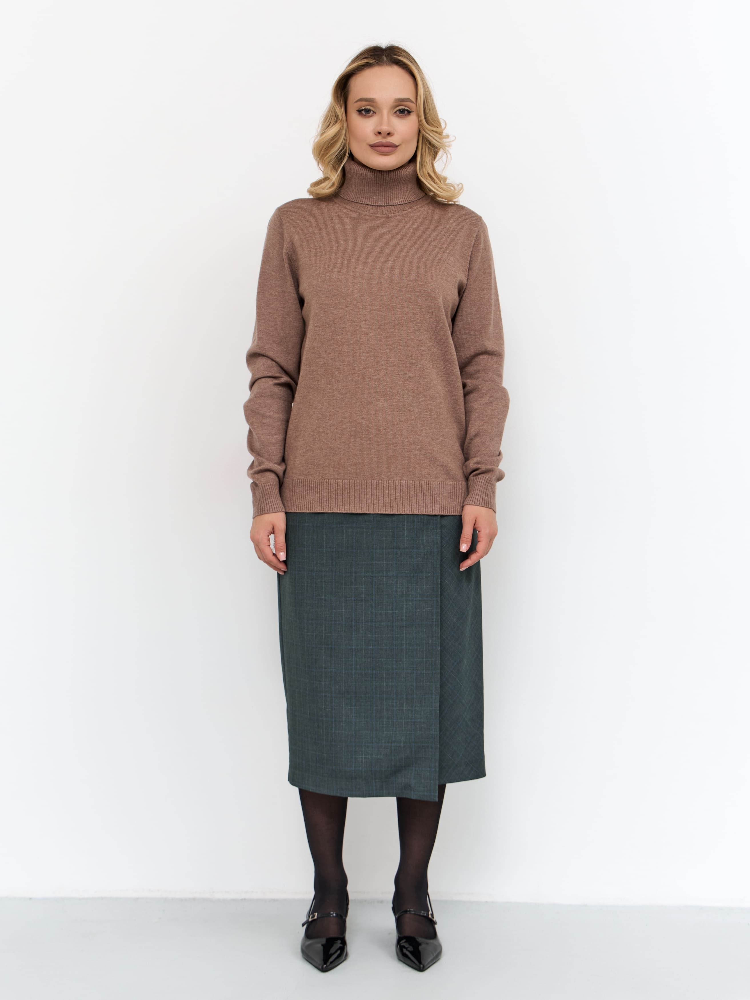 Джемпер женский KATHARINA KROSS KK-JP-Y302-Z (табак)