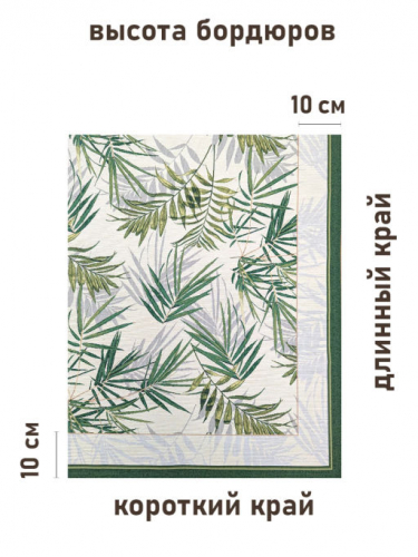 Скандинавские растения Скатерть 140х180 см 2517393 NEW