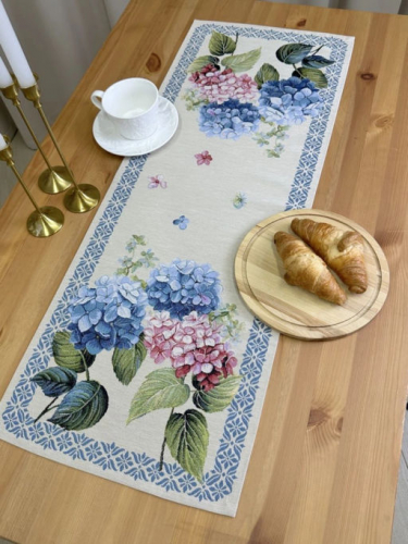 Гортензия бордюр Салфетка 40х100 см 2413781 New