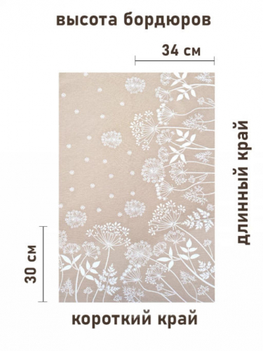 Травинки Беж Скатерть 140х170 см 2517248 New