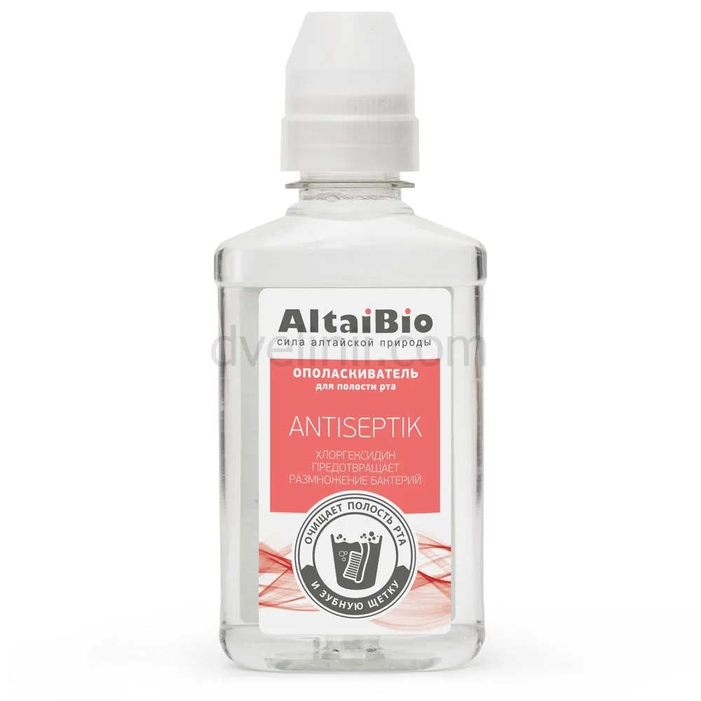 Алтайбио Ополаскиватель для полости рта «ANTISEPTIK» , 200 мл