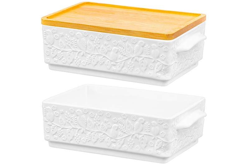 Набор 2 блюд д/холодца 800 мл 20,5*12*12 см