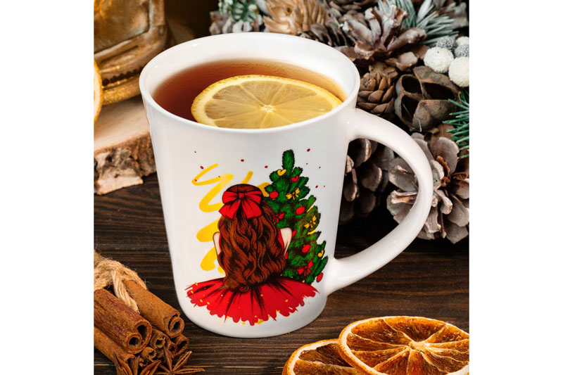 Кружка 350 мл 12*9*11 см