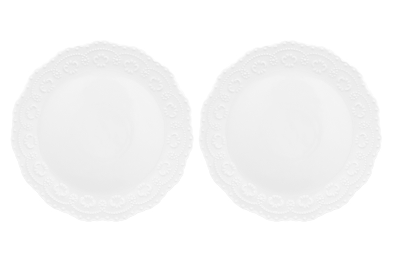 Набор тарелок для закуски 2 пр. 20,5*20,5*1,8 см