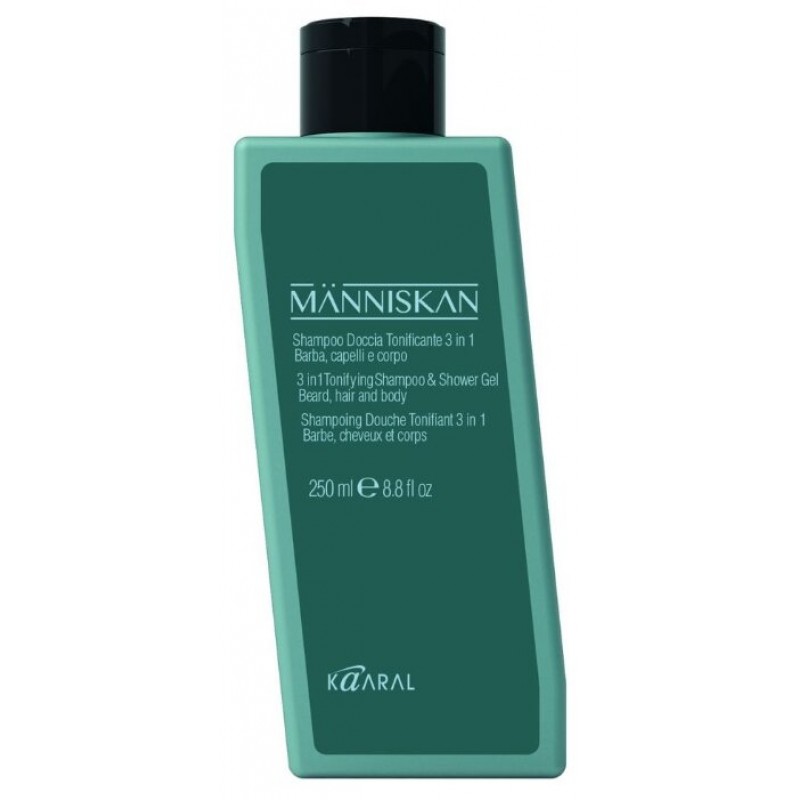 Шампунь тонизирующий 3в1, Tonifing Shampoo&Shower Gel, 250 мл.