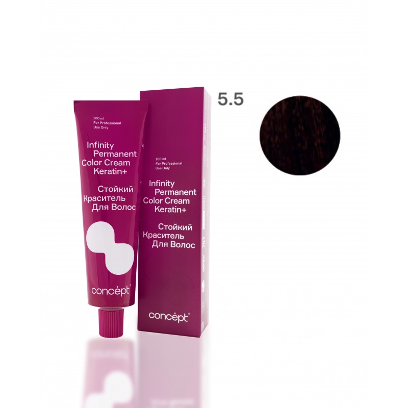 5.5 Темно-русый красный Infinity, 100 мл