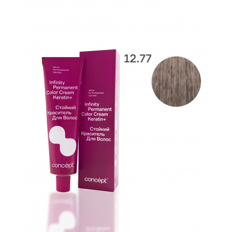 12.77 Экстра светлый блондин коричневый интенсивный Infinity, 100 мл
