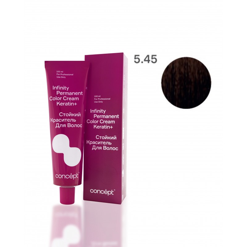 5.45 Темно-русый медно-красный Infinity, 100 мл