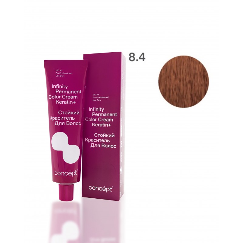 8.4 Блондин медный Infinity, 100 мл