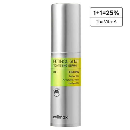 Сыворотка для лица подтягивающая с ретинолом Сelimax THE VITA-A RETINOL SHOT TIGHTENING SERUM,30мл