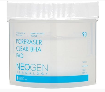 Пилинг-пэды для глубокого очищения пор PORERASER ClEAR BHA PAD (160 мл/90 шт)