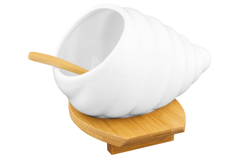 БЫЛО 824 руб! Банка д/соли 15,5*12,5*12 см 260 мл