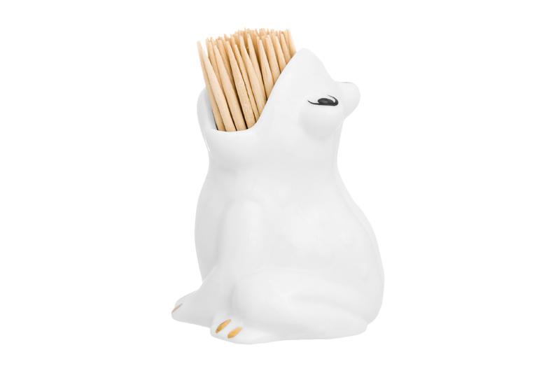 БЫЛО 270 руб! Вазочка п/зубоч. 5,5*4,8*6,5 см 30 мл