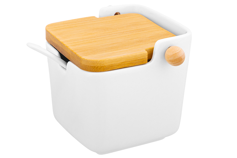 Банка д/сыпучих продуктов 300 мл 12*9,5*9,5 см