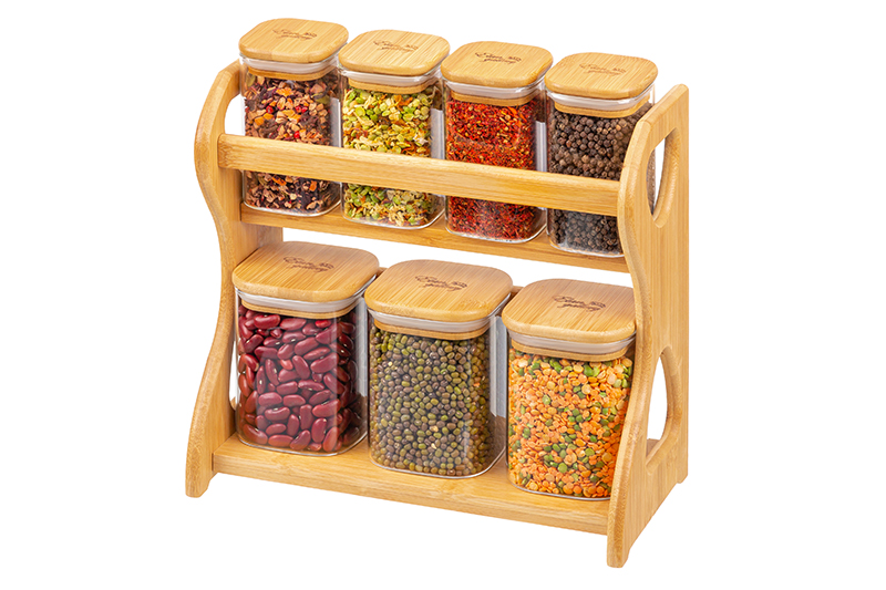 Набор 7 банок д/хранения 28*13,5*28 см