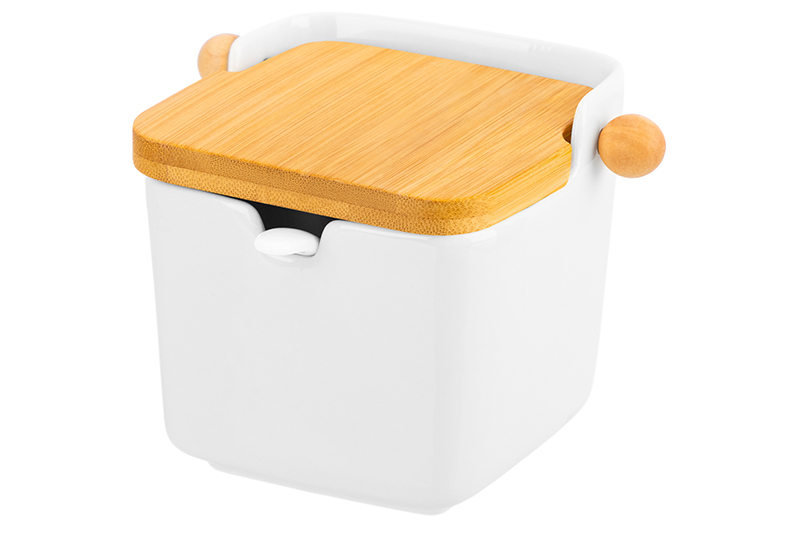 Банка д/сыпучих продуктов 300 мл 12*9,5*9,5 см