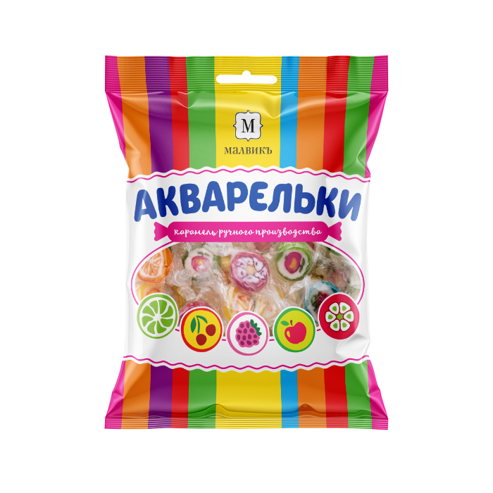 ЛЕДЕНЦОВАЯ КАРАМЕЛЬ Акварельки