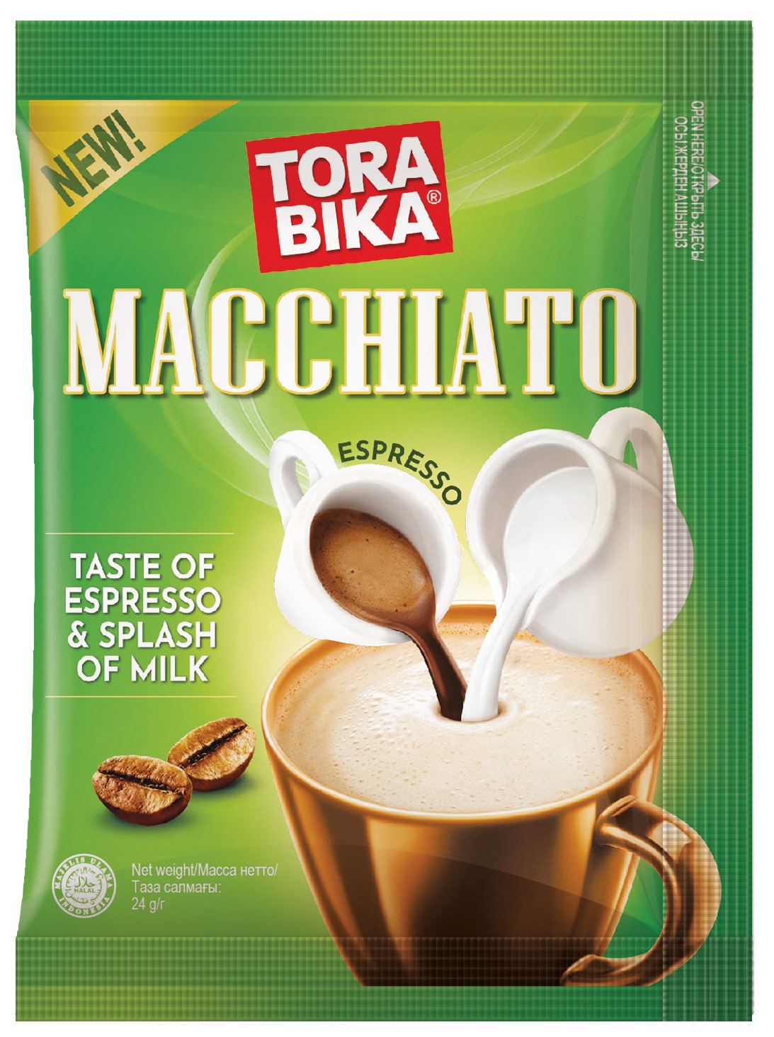 Кофейный напиток TORABIKA MACCHIATO (упаковка 20 шт х 24 гр)