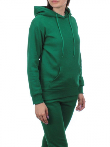 H108 GREEN Костюм спортивный женский (хлопок 90%, полиэстер 10%)