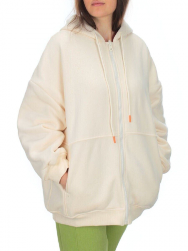 2560 MILK/ORANGE Худи зимнее женское (50 гр. синтепон)