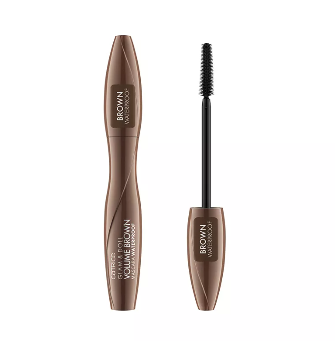 CATRICE/Тушь Glam & Doll Volume Brown WP/951452/коричнев.водост.