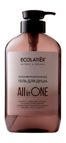 ECL/4558/ Гель для душа All IN ONE, 600 мл