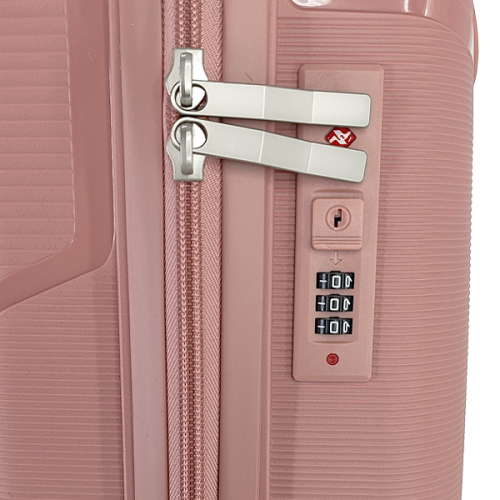 Чемоданы Borgo Antico (полипропилен). 609 rose gold