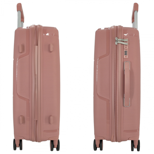 Чемоданы Borgo Antico (полипропилен). 609 rose gold