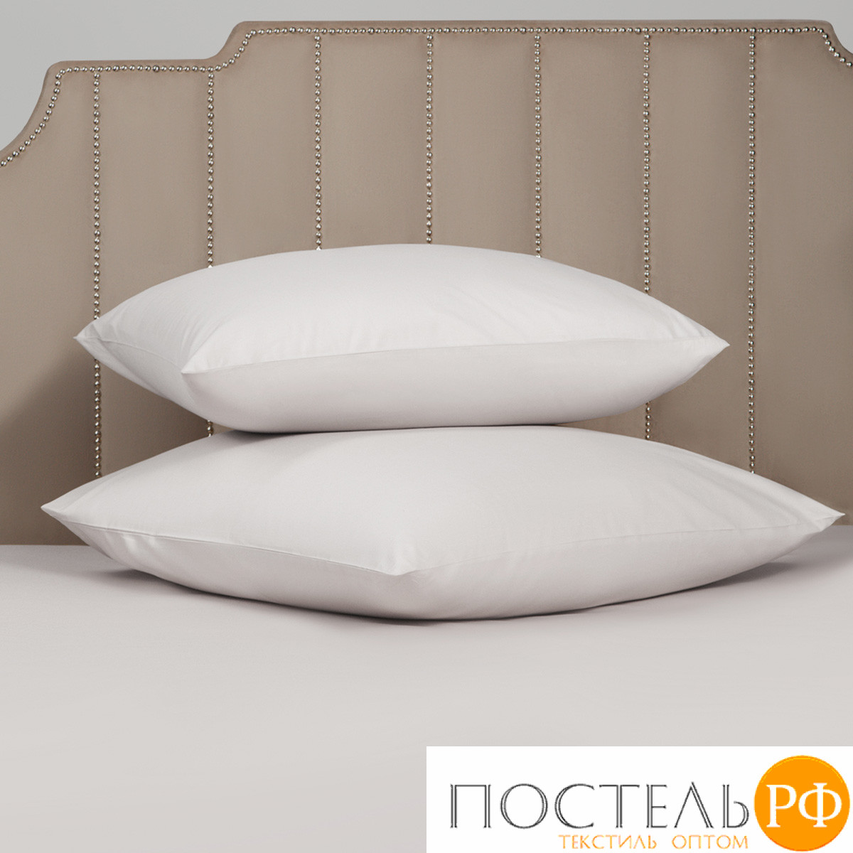 DOME МОРИСО с-сер К-т Наволочек 50x70 (см), 2пр., хл/сат