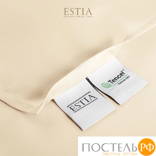 Estia ОРНЕЛЛА экрю КПБ 175х205-1/240х260-1/50х70-2/70х70-2, 6 пр., тенсель