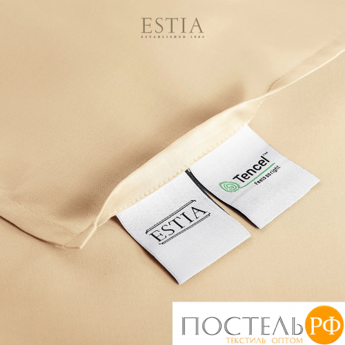 Estia ОРНЕЛЛА беж КПБ 175х205-1/240х260-1/50х70-2/70х70-2, 6 пр., тенсель