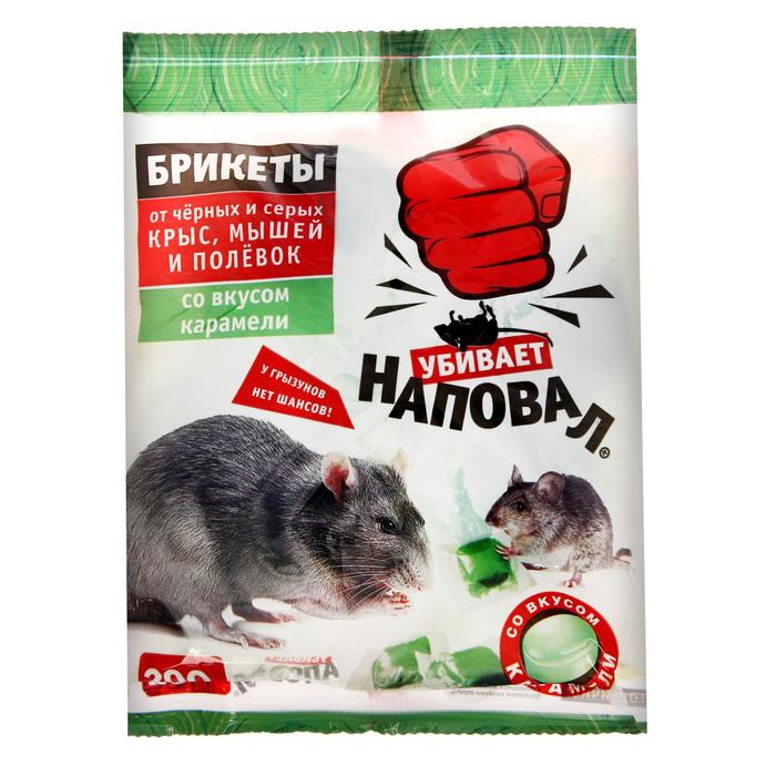 Тесто-брикеты от грызунов
