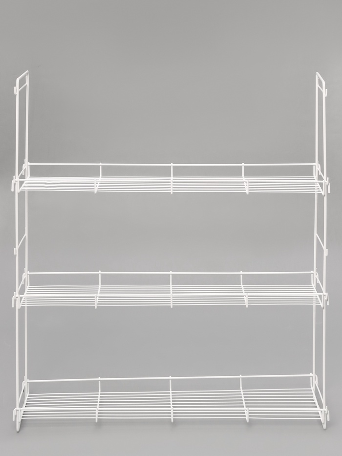 Стеллаж для рассады и цветов, 64.5×22×74 см, белый