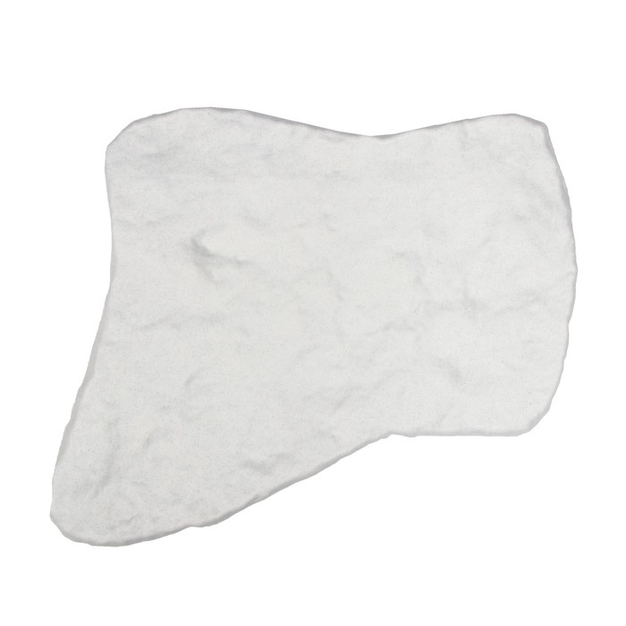 Модульное покрытие, 48×42 см, пластик, светлый мрамор, «Камень № 1», 1 шт.