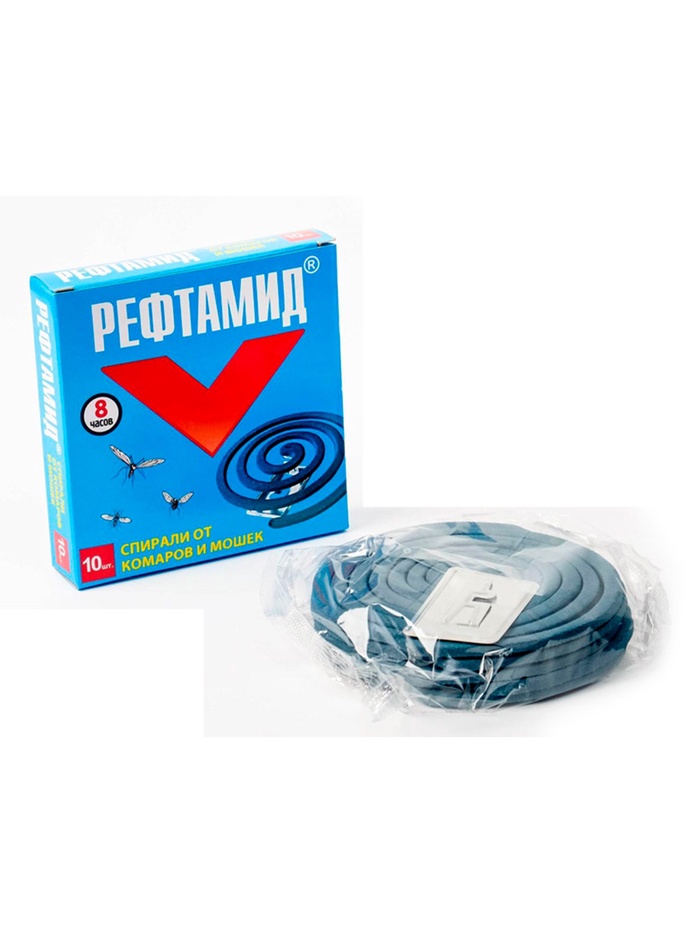 Cпирали от комаров «Рефтамид», 10 шт.