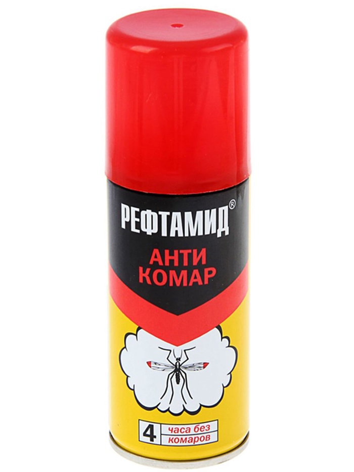 Аэрозоль Репеллент «Рефтамид», Антикомар, от комаров, 100 мл