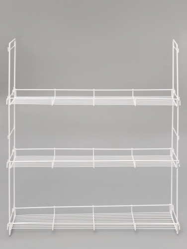 Стеллаж для рассады и цветов, 64.5×22×74 см, белый