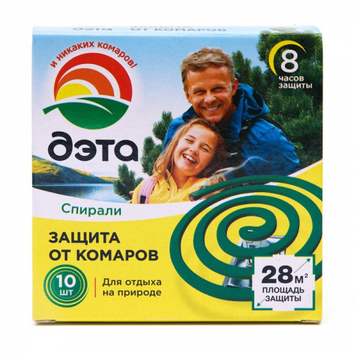 Спирали от комаров и летающих насекомых 