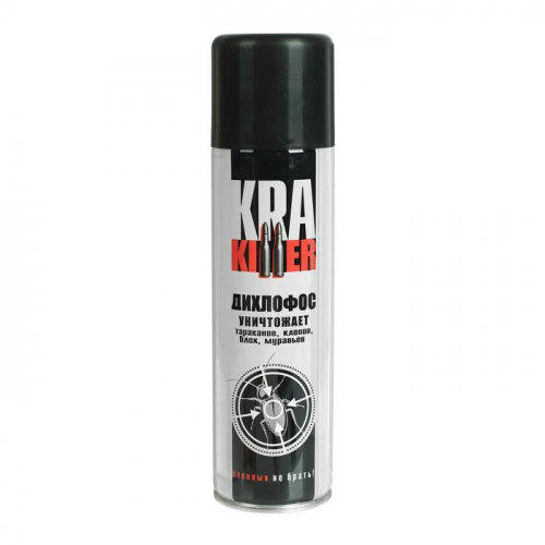 Аэрозоль от насекомых Дихлофос KRA Killer от ползающих насекомых, 230 мл