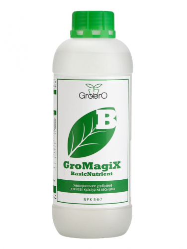 Удобрение для гидропоники GroBro GroMagiX набор:A+B, 1000 мл