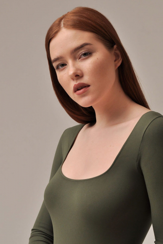 Боди MY, 1017757 BO297 Olive (оливковый)