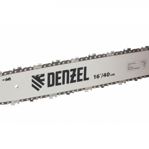 Пила цепная Denzel DGS-451, 3 л.с, шина 400 мм, шаг 3/8