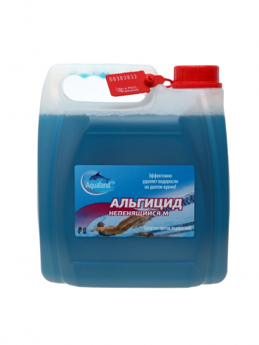 Средство против водорослей Aqualand, альгицид непенящийся М , 3 л