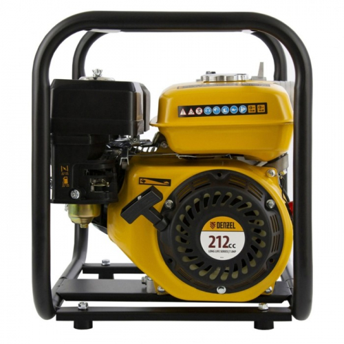 Мотопомпа бензиновая DENZEL PX-50 99201, глубина 8 м, напор 30 м, 7 л.с, 2