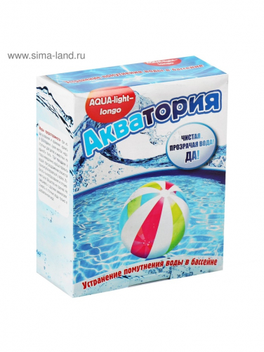 Средство для очистки воды в бассейне 