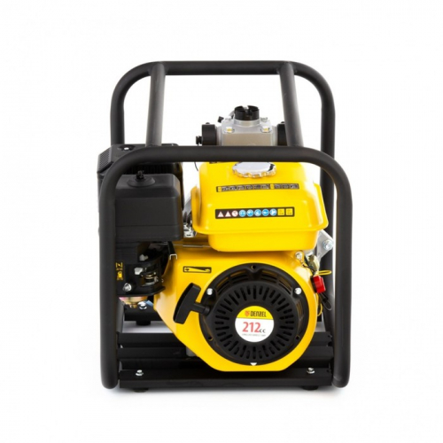 Мотопомпа бензиновая DENZEL PX-50H 99203, глубина 8 м, напор 65 м, 7 л.с, 2