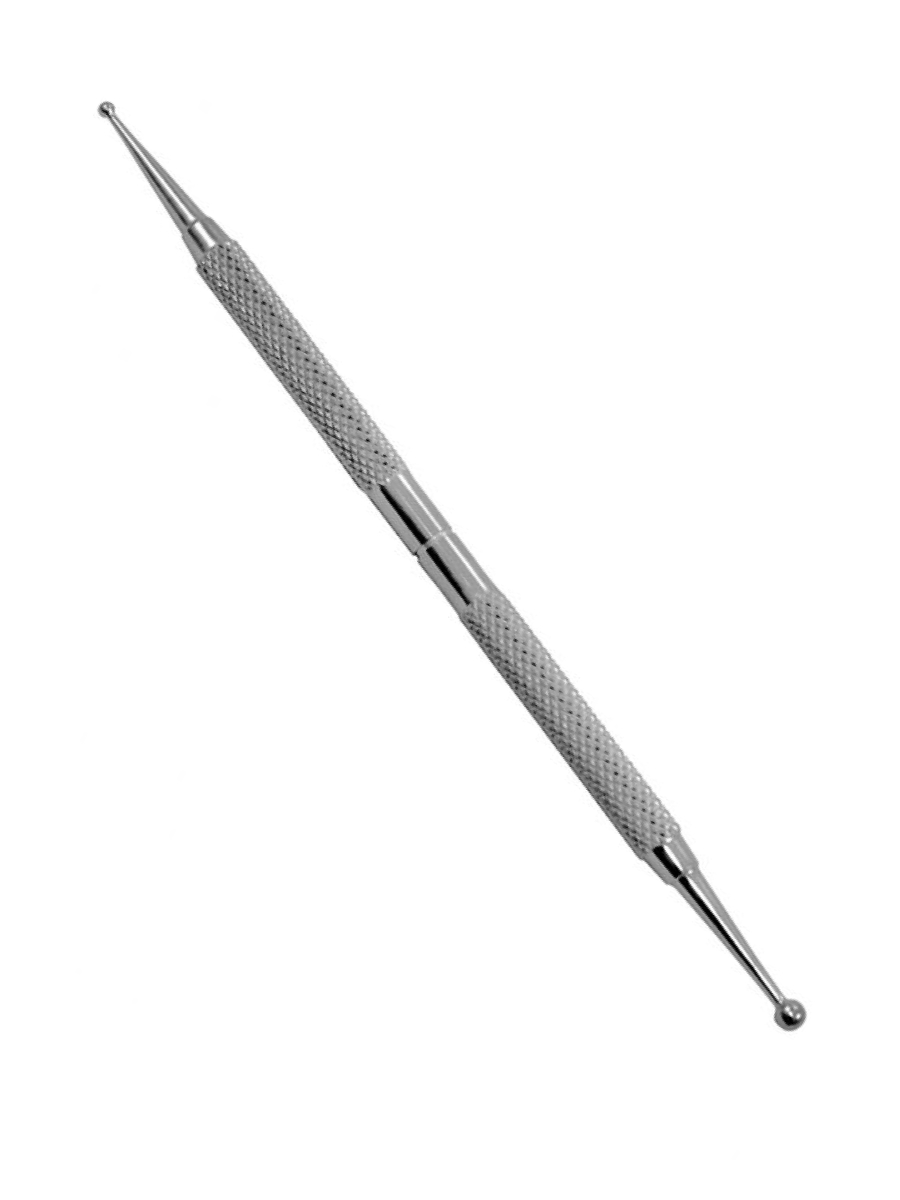 YOKO Дотс для дизайна ногтей двусторонний / Professional Quality SI 015, глянцевый, Ø 1,8/3,3 мм, 12,3 см